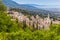 A view from the Castle Rocca Maggiore over the hillside town of Assisi, Umbria