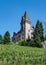 View of castle Rodeck in Kappelrodeck in the acher valley. Black Forest, Baden-Wuerttemberg, Germany, Europe