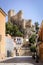 View of the castle of the town of Almansa