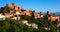 View at Castle of Villafames in summer