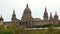 View of Catalunya National Museum of Art. Barcelona, Spain.