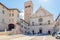 View at the Cathedarl of Saint Rufino in Assisi - Italy