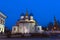View of the Cathedral of the Annunciation of the May night. Kazan Kremlin.