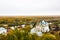 View of the Cathedral of the Annunciation on the right bank of the River Klyazma. Gorokhovets