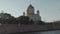 View of the Cathedral of Christ the Savior from a ship