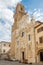 View at the Cathedral of Saint Peter and Paul in Pitigliano - Italy