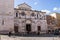 View of Cathedral of Santa Maria de Episcopio, church in Benevento, in a sun day