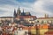 View of the Cathedral of St. Vitus in Prague