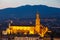 View of cathedrals of Florence in evening