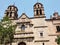 view of a catholic church in Morelia, Mexico