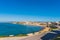 View of Cava d`Aliga Beach, Scicli, Ragusa, Sicily, Italy