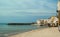 View of the Cefalus beach. Sicily