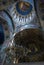 View of the ceiling of Tbilisi Sioni Cathedral in Sionis Kucha, Tbilisi, Georgia