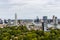 View at the center of Rotterdam, Zuid-Holland, The Netherlands