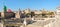 View of central Rome including the column of Trajan