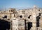 View of central sanaa city old town skyline in yemen