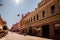 View of the centre of Oradea seen sunny summer day in Oradea, Rom