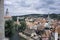 View of Cesky Krumlov, Czech Republic. Cesky Krumlov is one of the most picturesque towns in the country, having hardly changed in
