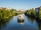 View from the Chain Bridge in Bamberg