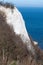 View of the chalk cliffs on RÃ¼gen