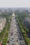 View of the Champs Elysees in Paris, France