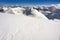 View from the Chashkin Sar peak of the Himalayan range of Karakoram