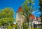 View of the Chateau d\'Ouchy, a palace in Lausanne