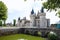 View of Chateau de Sully-sur-Loire with bridge