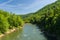 View of Cheat River from Jenkinsburg Bridge