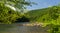 View of Cheat River from Jenkinsburg Bridge