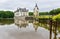 View on Chenonceau castle