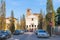 View of Chiesa di San Sebastiano from Viale