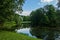 View of The children`s pond.