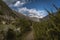 View of Chitkul village in Himachal pradesh. India`s last village towards China