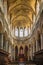 View at the choir of church Saint Walpurga in Veurne - Belgium