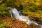 View of Choshi Otaki Waterfall in Oirase Mountain Stream