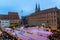 View of the Christkindlesmarkt, Nuremberg