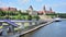 View of Chrobry Shafts and the Oder river from the Castle Route.