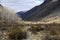 View of Chulyshman valley in Altay mountains in the autumn