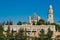 View of Church of Dormition on Mount Zion, Jerusalem, Israel