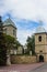 View of the Church of the Exaltation of the Cross in Ternopil . Ukraine