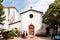 View of the church of Loix-en-Re in France