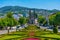 View of church of our lady of consolation in Portuguese city Guimaraes