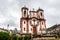 View of a church of ouro preto in minas gerais