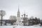 View of the Church of the Presentation Sreteniya in Vologda Russia