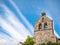 View of church of Riano, province of Leon, Cantabrian, Spain