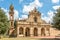 View at the Church of Sacra Santa Verdiana in Castelfiorentino, Italy