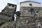 View at the church of saint Egidio on Verres in Italy