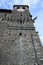 View at the church of saint Egidio on Verres in Italy