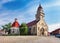 View at the Church of Saint Michael in Skalica, Slovakia